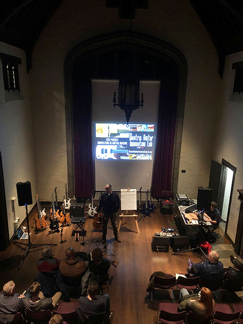 Ken Parker at an EGIL lecturing at WPI 11-27-2018